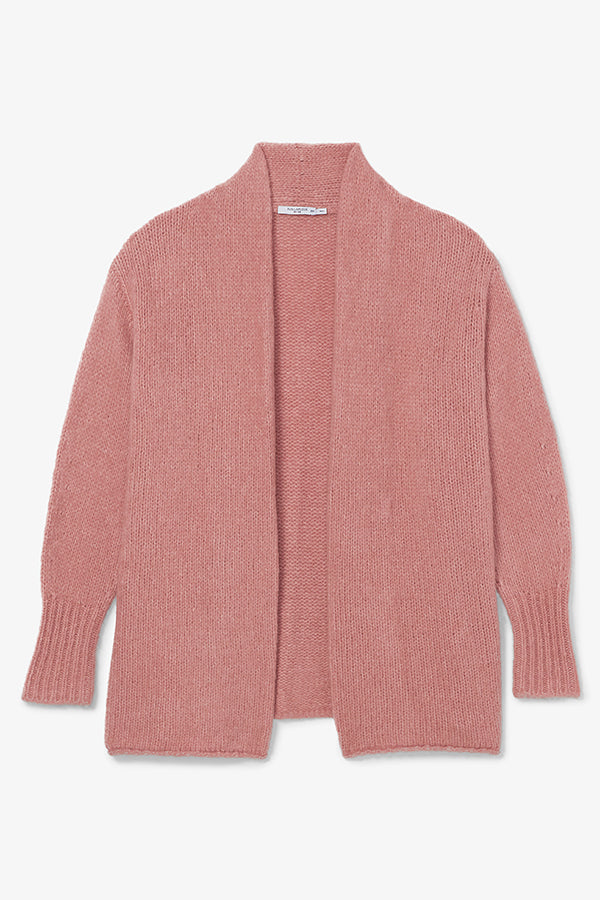 Packshot image of the frederick cardigan in himilayan salt | Exclude | Still