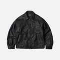 Frizmworks Destroyed Cowhide Leather Jacket - Black