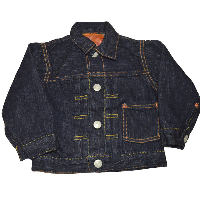 FULL COUNT "2107-KIDS" First Denim Jacket(Super Smooth)