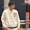 FULL COUNT "S2107ECSS" WWII Model 11.5oz Ecru Denim Jacket