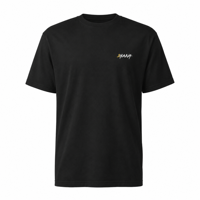 1HUNNA Gallery 004 Chaotic Angel T-shirt in zwart – voorkant