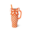 Gameday Gingham Orange 30 oz Mega Mug