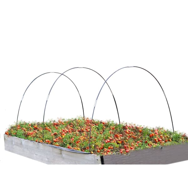 Garden Hoops with Attached Stakes - Garden Cover