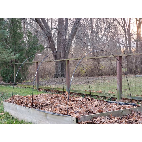 Garden Hoops with Attached Stakes - Garden Cover