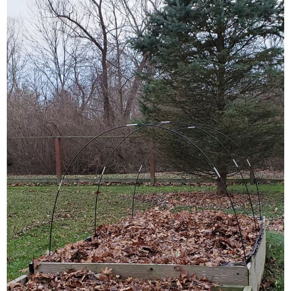 Garden Hoops with Attached Stakes - Garden Cover