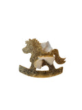 Gilded Medallion Rocking Horse