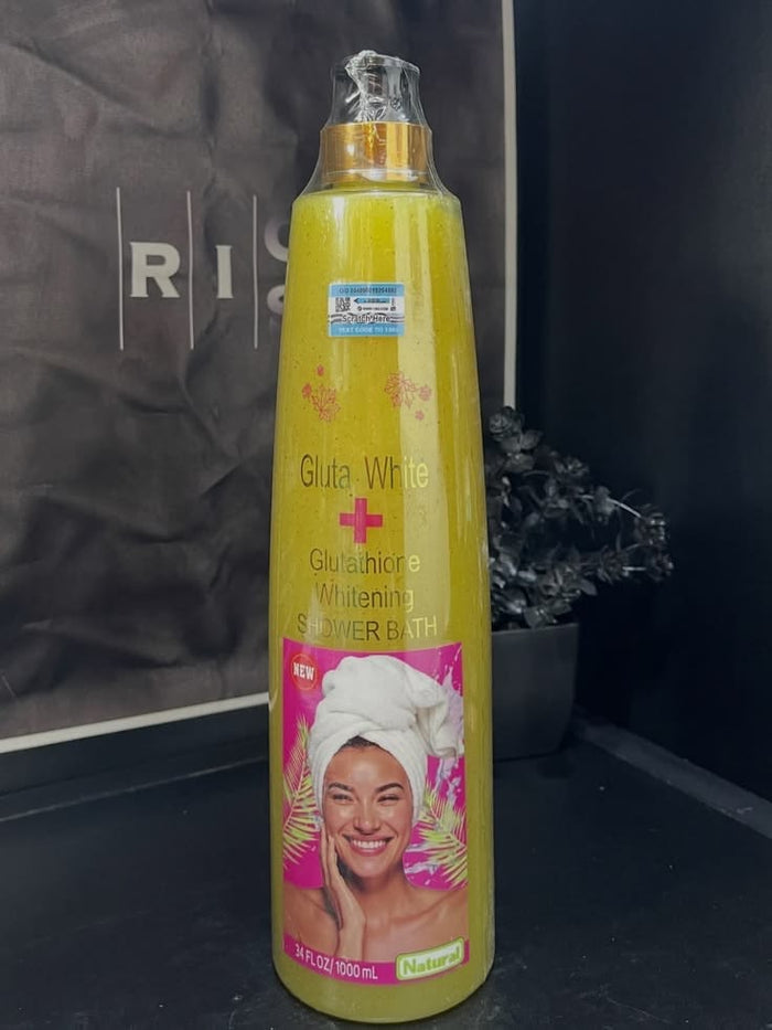 Gluta White+ Glutathione Radiance Shower Bath 1000 mL