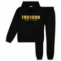 Gold Black Tru Woman Tracksuit Set