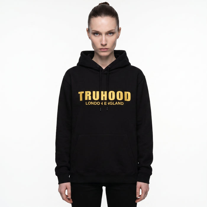 Gold Black Tru Woman Tracksuit Set