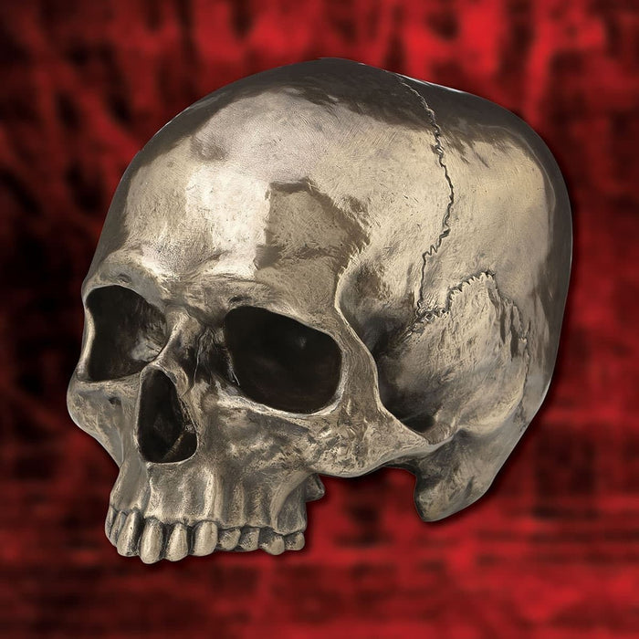 Golden Skull Head