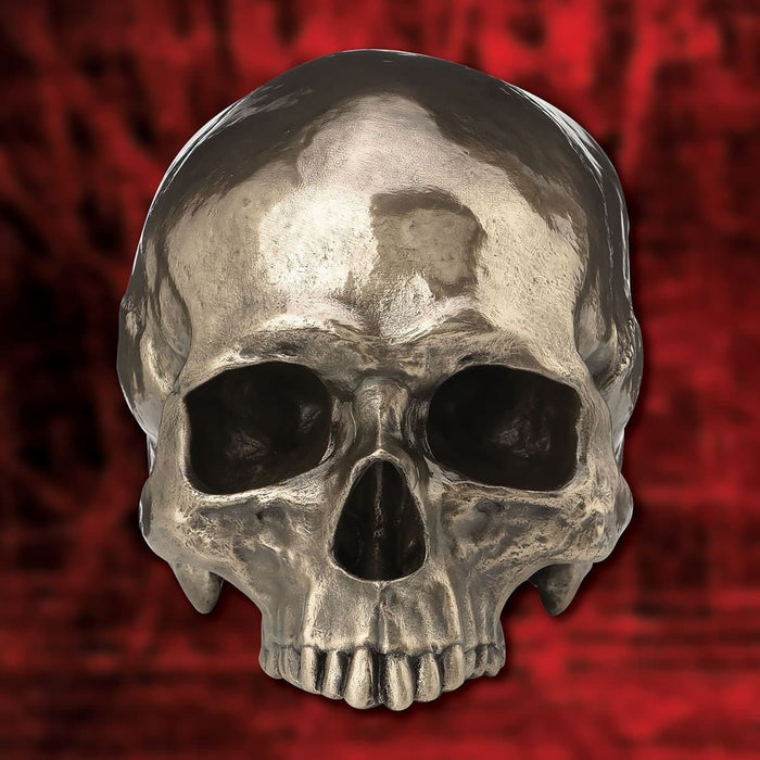 Golden Skull Head