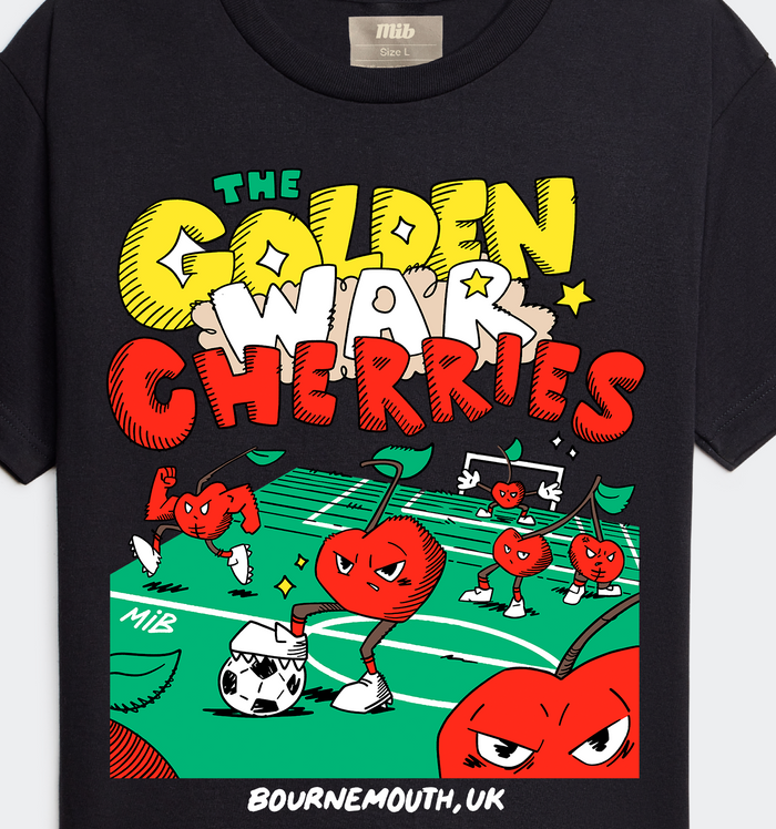 Golden War Cherries Tee
