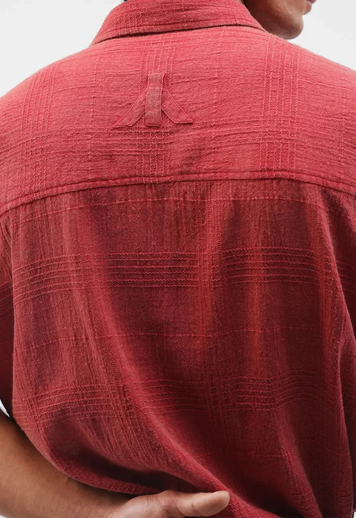 Gothic Logo Relaxed Slub Shirt
