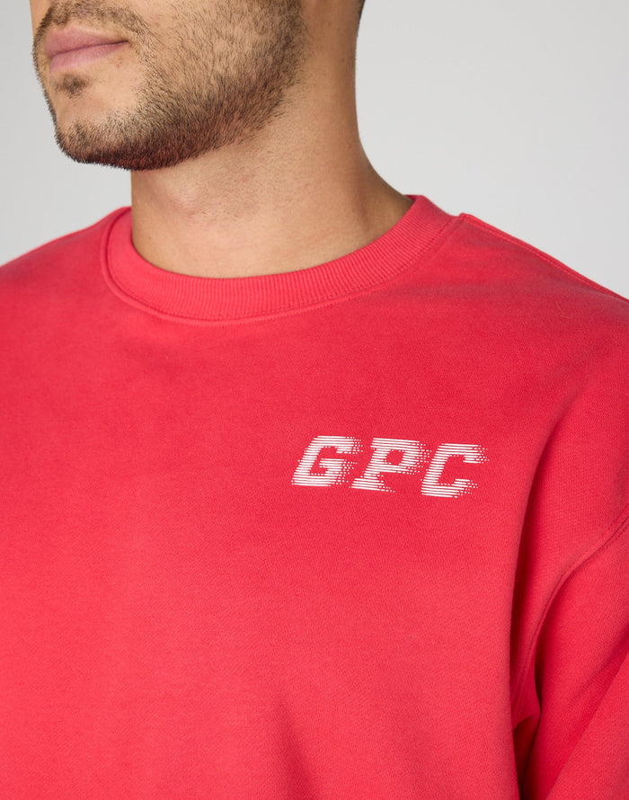 GPC Speed Sweatshirt in Power Red