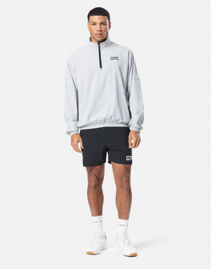 GPC Train Half Zip Jacket in Stone Grey