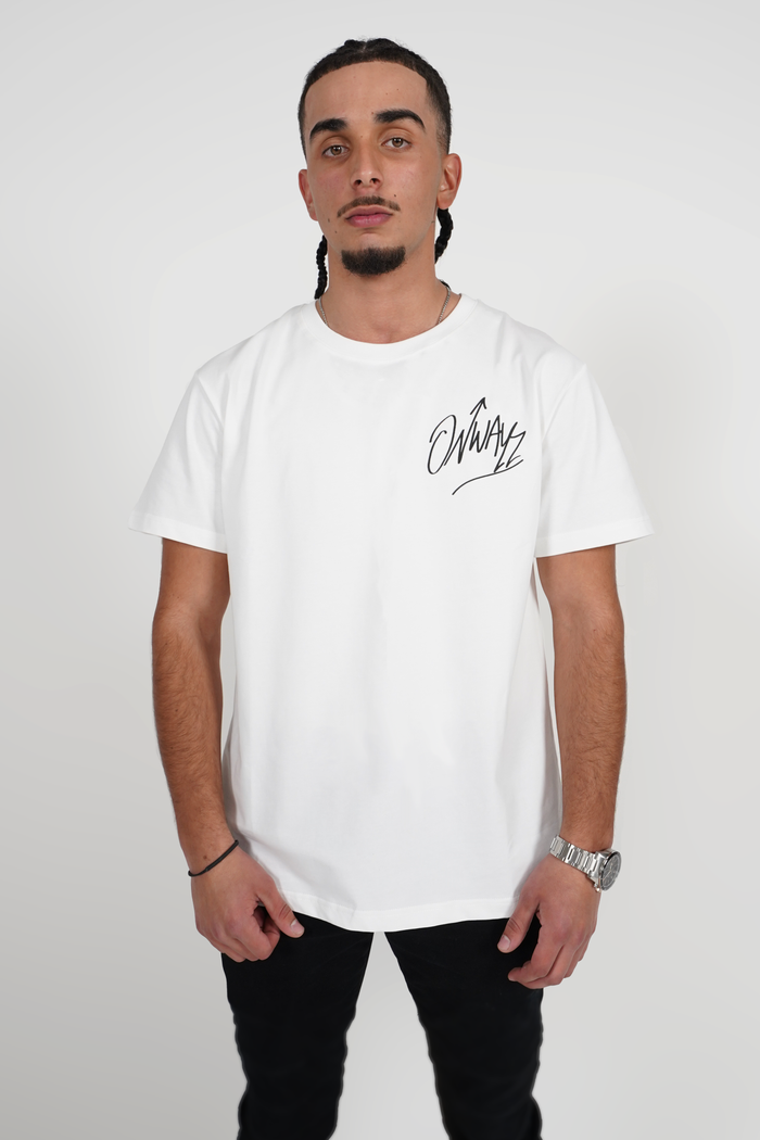 Graffiti Logo T-Shirt - White