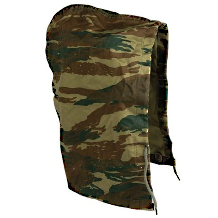 extra button-on hood for military surplus Greek Lizard Camo M65 Field Jacket
