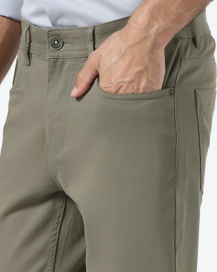 Green Bleed Zero Slim Fit Jeans - Rene
