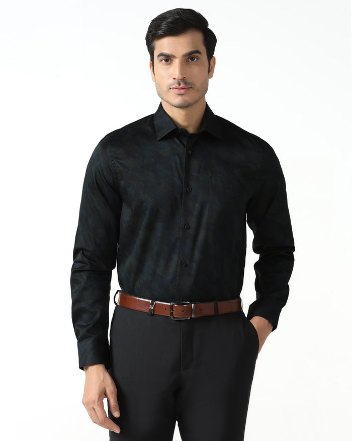 Green Printed Shirt - Ryker