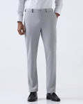 Grey Solid Trouser - Hender