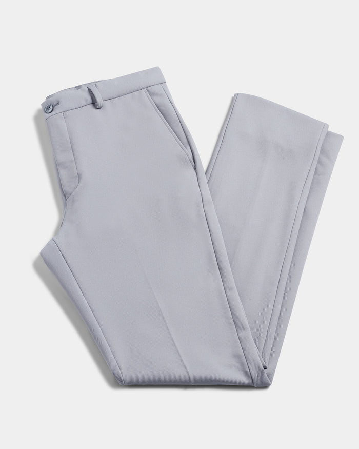 Grey Solid Trouser - Hender