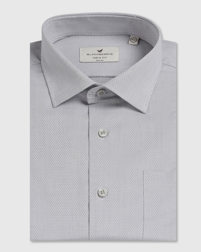 Grey Textured Shirt - Ryan