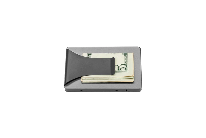 Groove Life Money Clip Wallet | Gun Metal