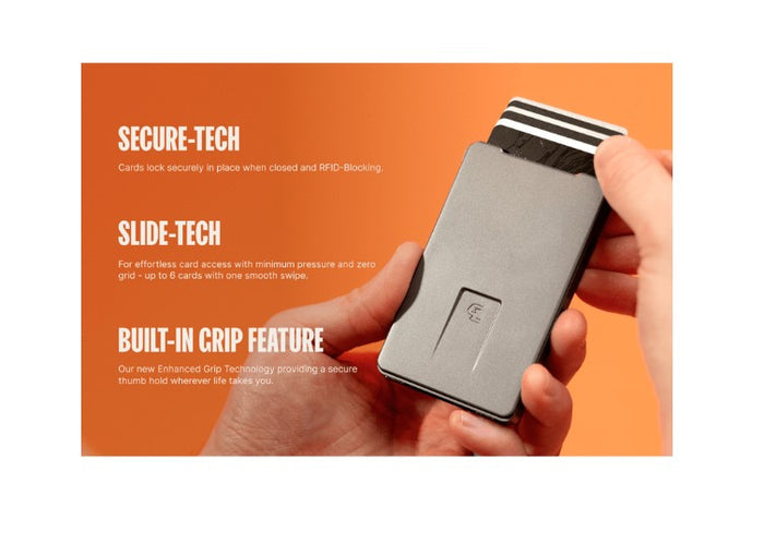 Groove Life Money Clip Wallet | Gun Metal