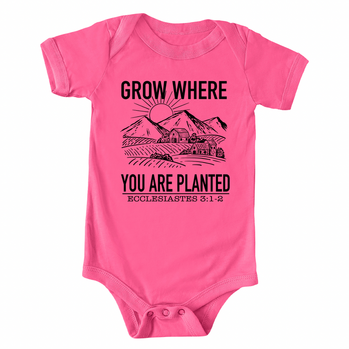 Grow Where You Are Planted – Infant/Toddler/Youth