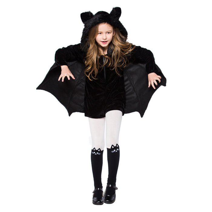 Halloween Children's Costume Black Bat Cosplay Costumes - foxberryparkproducts