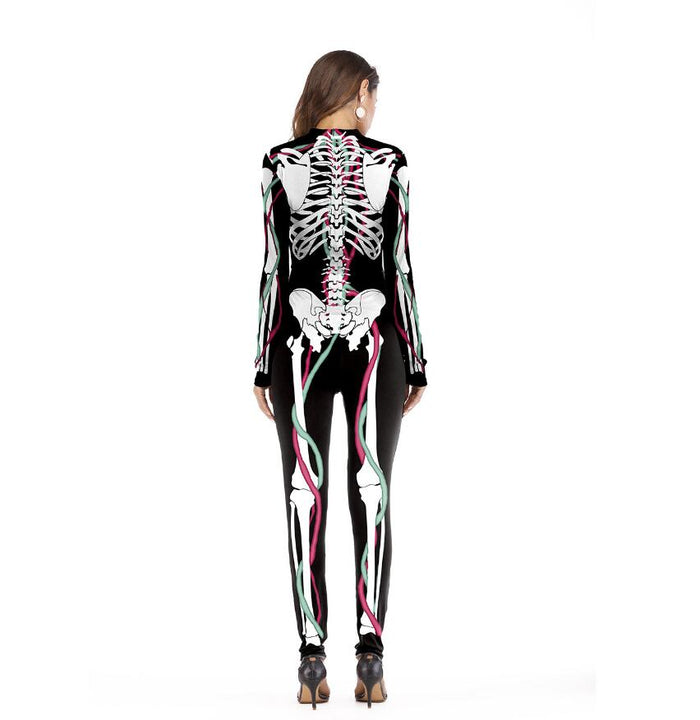 Halloween costume festival event party costume long sleeve jumpsuit - foxberryparkproducts