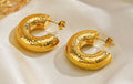 Hammered Hoops