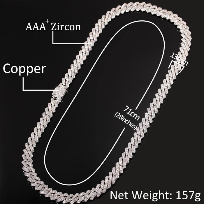 Handsome Cuban Chain Necklace For Men - foxberryparkproducts