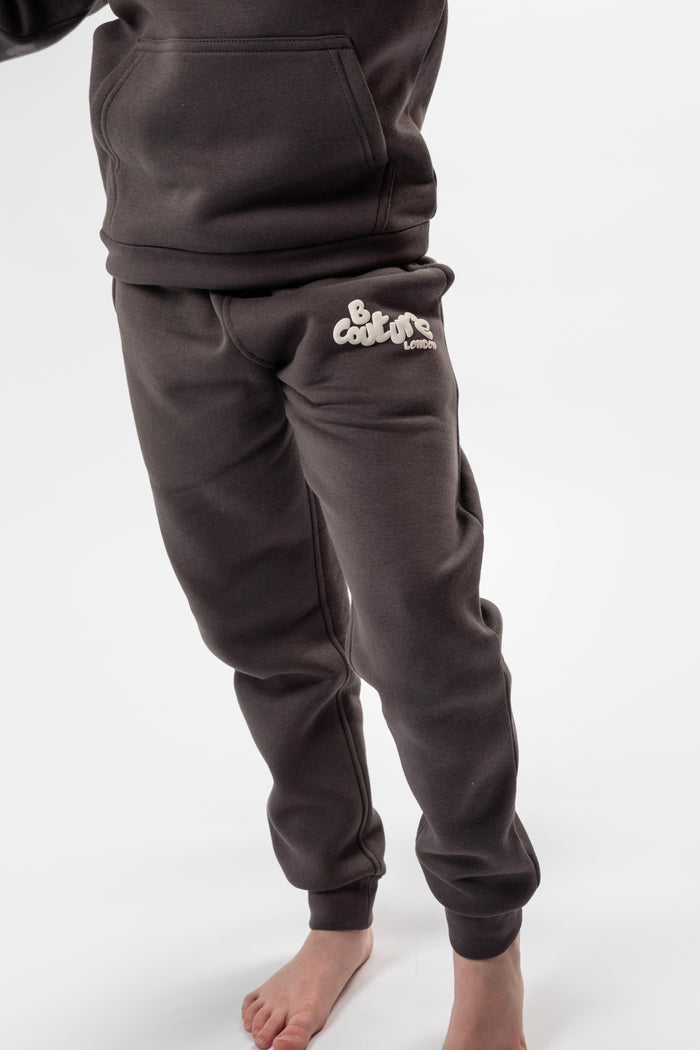 Harrington Girls Tracksuit - Charcoal