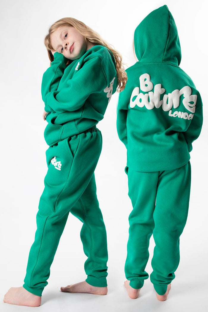 Harrington Girls Tracksuit - Green