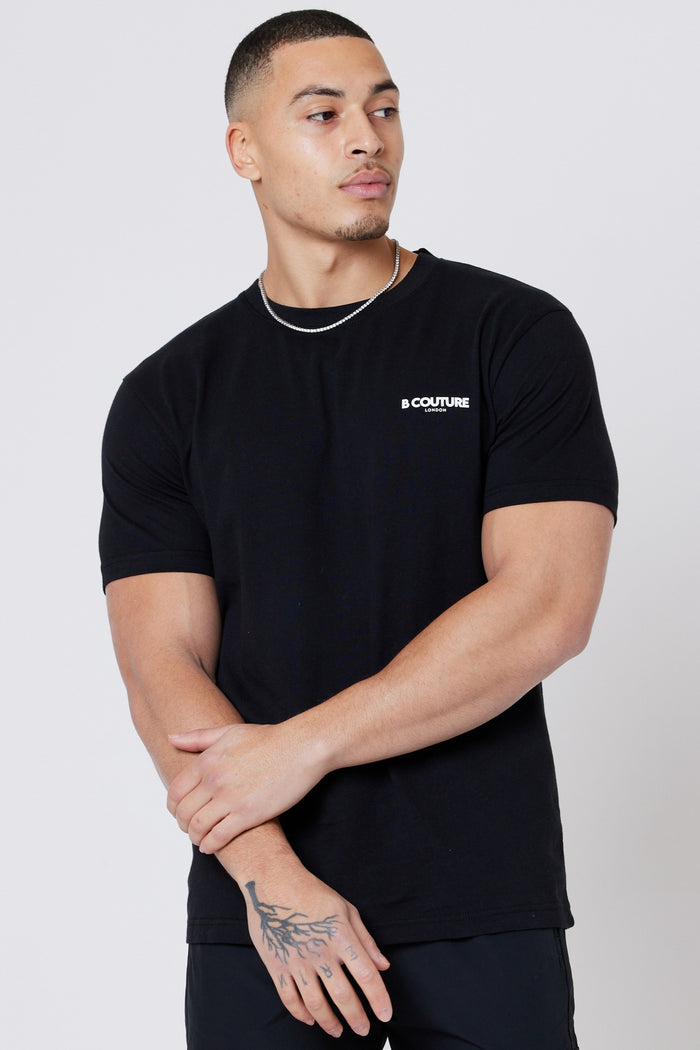 Hartfield 3-Pack Regular Cotton T-Shirt - Black/Navy/White