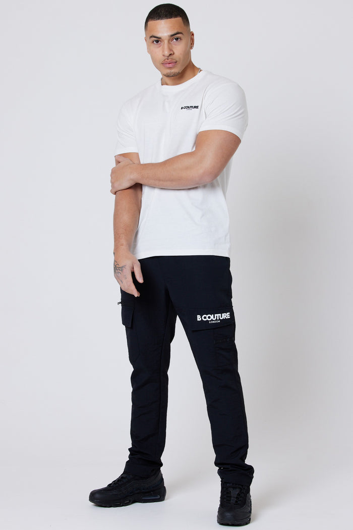 Hartfield 3-Pack Regular Cotton T-Shirt - Black/Navy/White