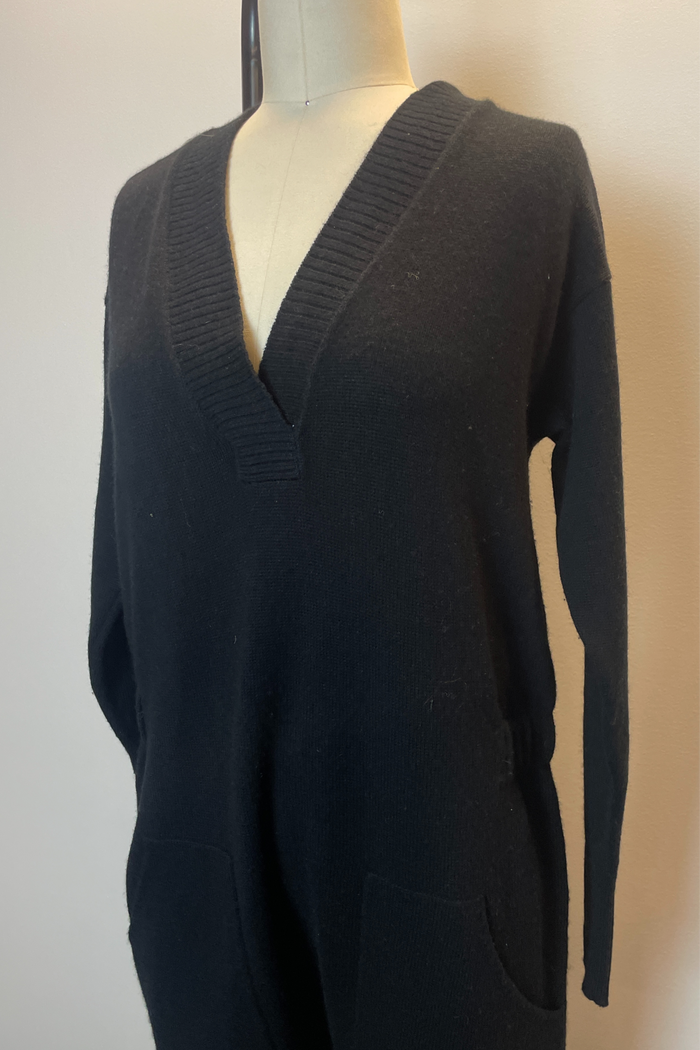 Hatch Black Knit Jumpsuit image 1