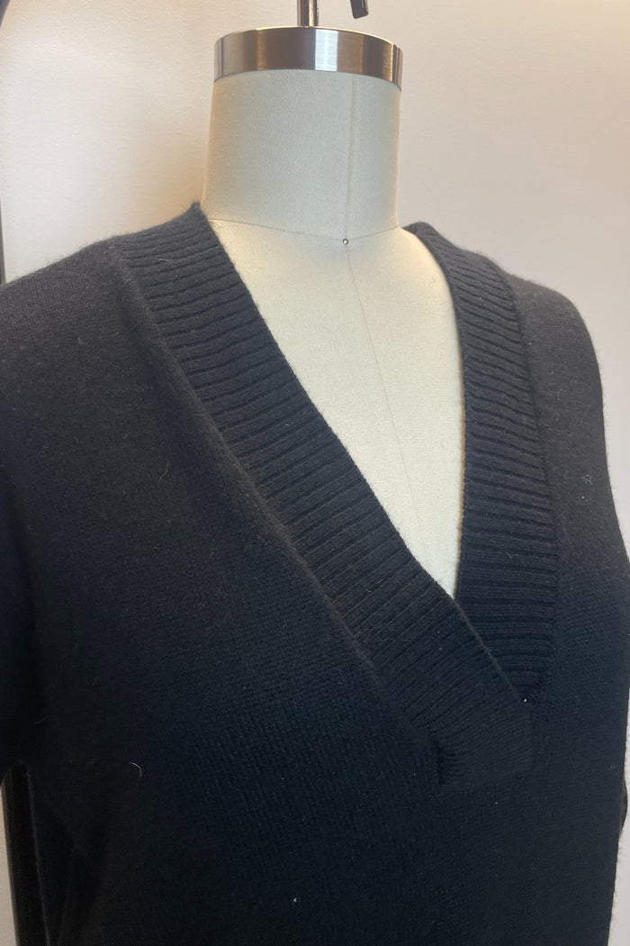 Hatch Black Knit Jumpsuit image 3