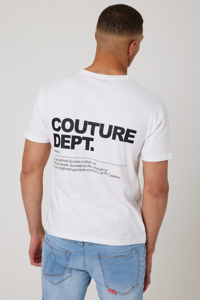 Haydon Walk Regular Fit Cotton T-Shirt - Cream