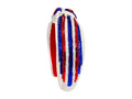 Headband Knot - Sequin Stripe - Red, White, and Blue