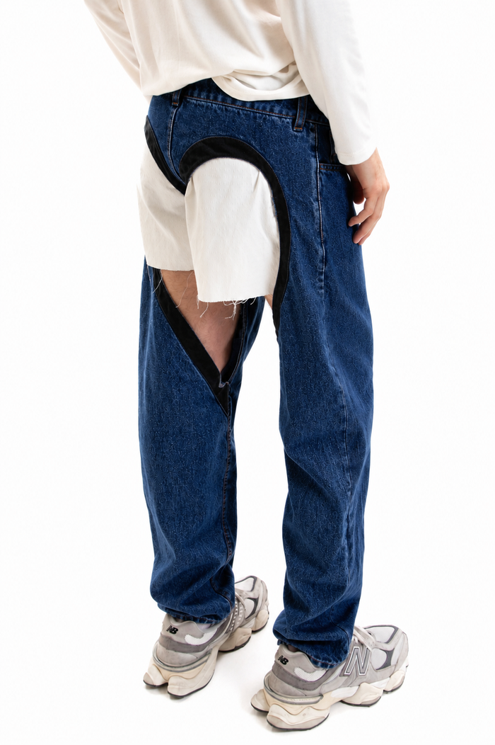 Heart thong Jeans