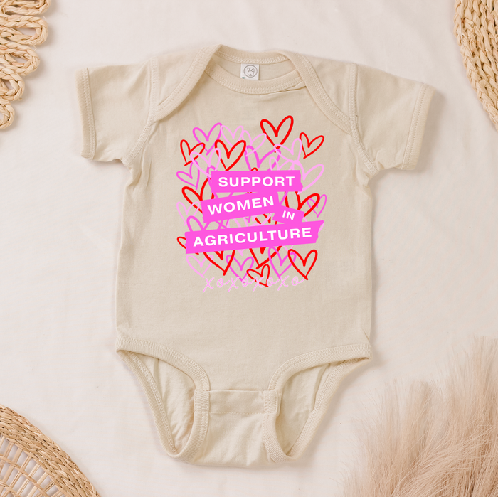 Hearts Support Women In AG– Infant/Toddler/Youth