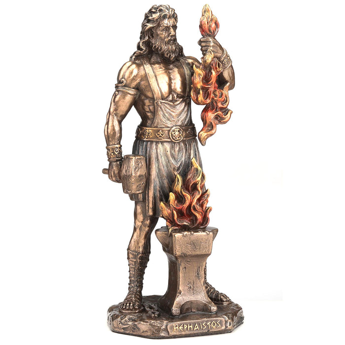Hephaestus, Greek God of Smithing Statue