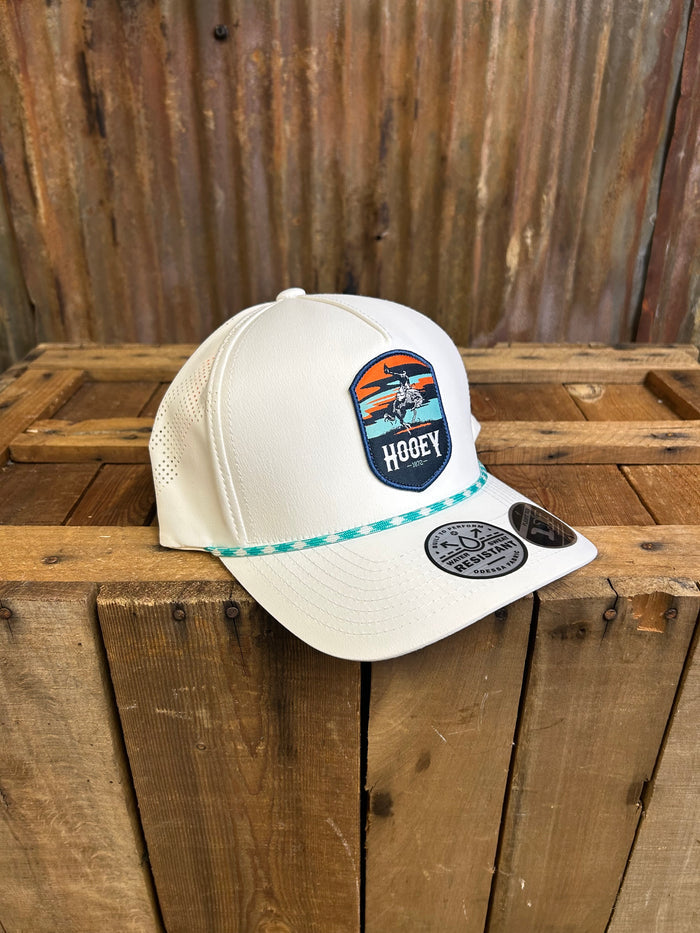 Hooey "Cheyenne" White/Orange/Blue