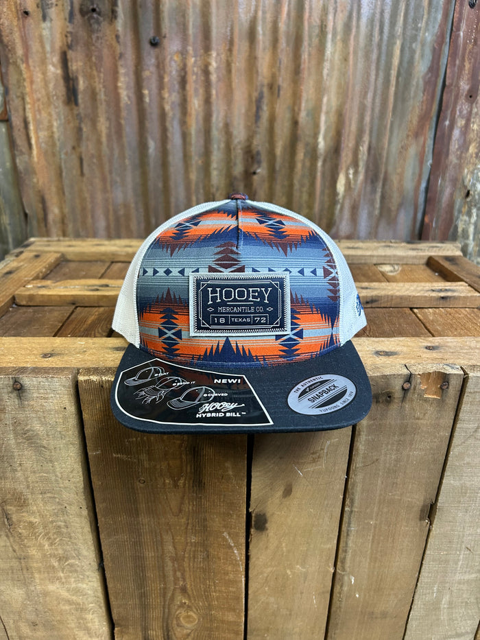 Hooey "Doc" Navy/White Aztec Ballcap