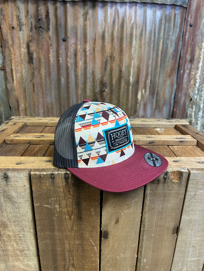 Hooey "Horizon" Charcoal/Turquoise Patch