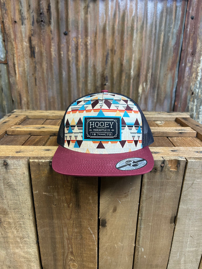 Hooey "Horizon" Charcoal/Turquoise Patch
