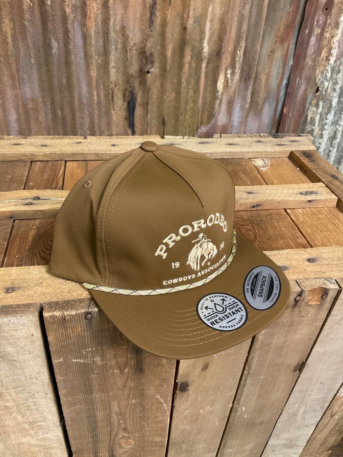 Hooey "Prorodeo" Brown and Gold Ballcap