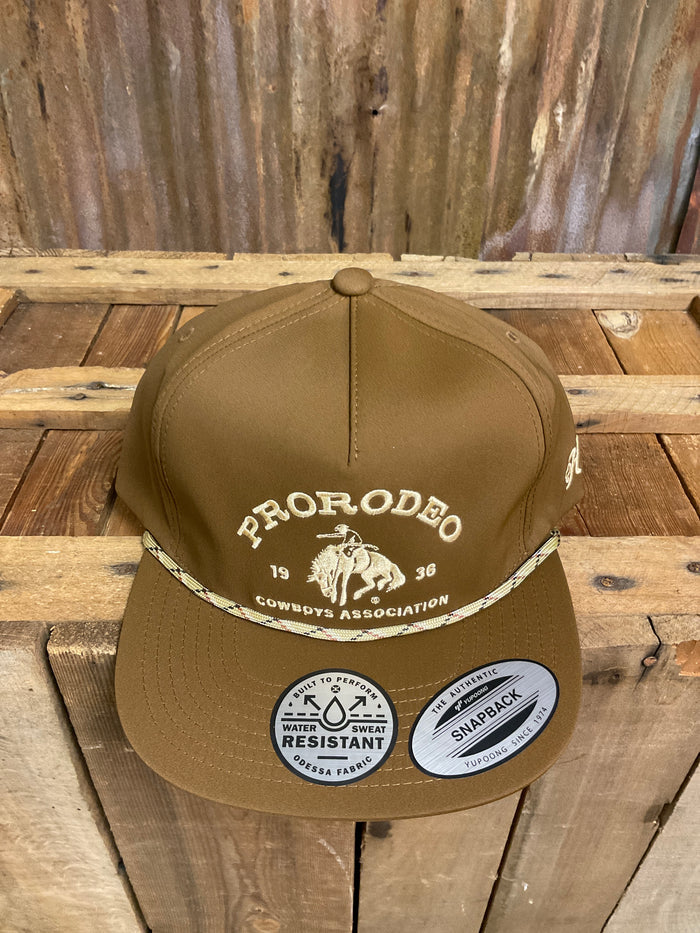 Hooey "Prorodeo" Brown and Gold Ballcap
